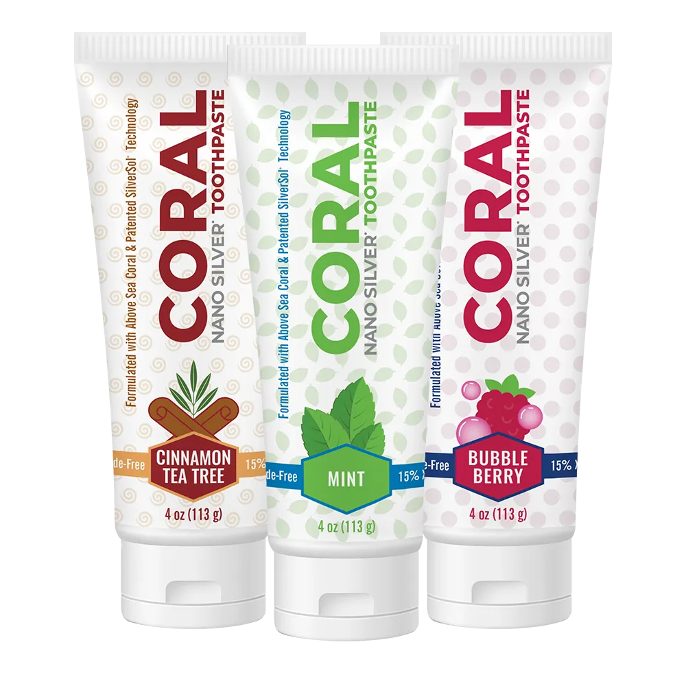 Nano Silver Toothpaste (4 oz)