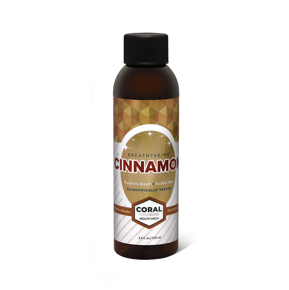 Nano Silver Travel Mouthwash - 3.4oz