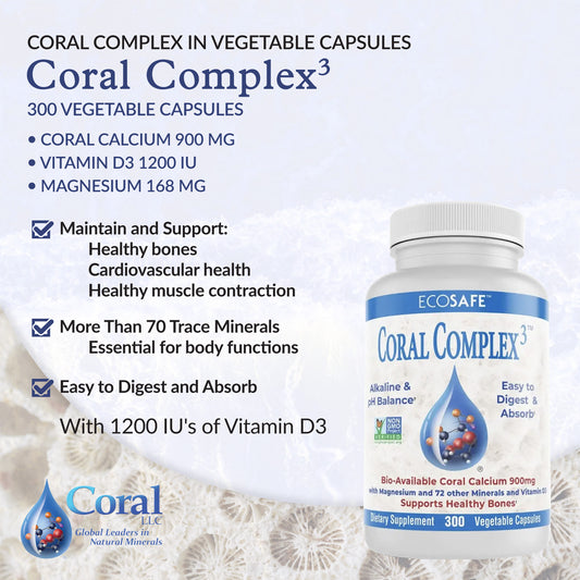 Coral Complex³ Natural Coral Calcium Supplement