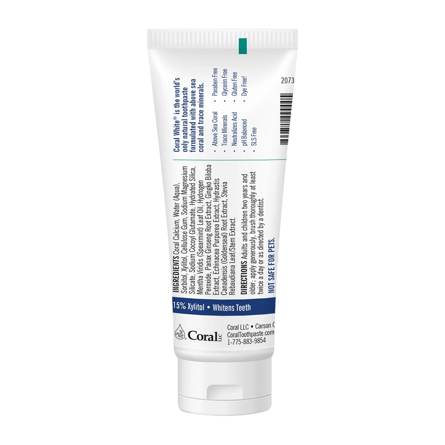 Coral White Toothpaste (4 oz)