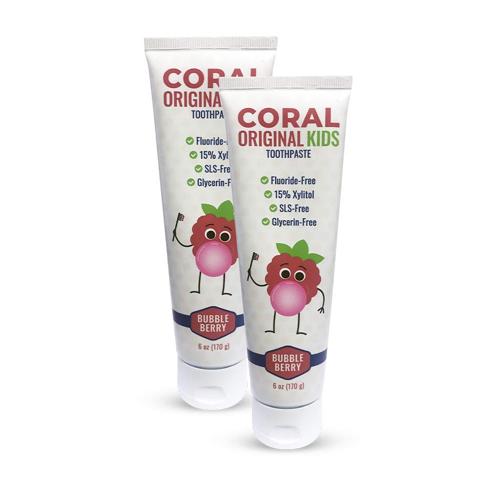 Coral White Kids Berry Bubblegum Toothpaste (6oz)
