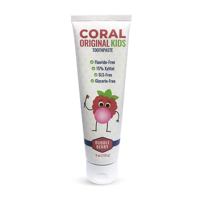 Coral White Kids Berry Bubblegum Toothpaste (6oz)