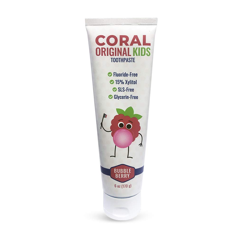 Coral White Kids Berry Bubblegum Toothpaste (6oz)