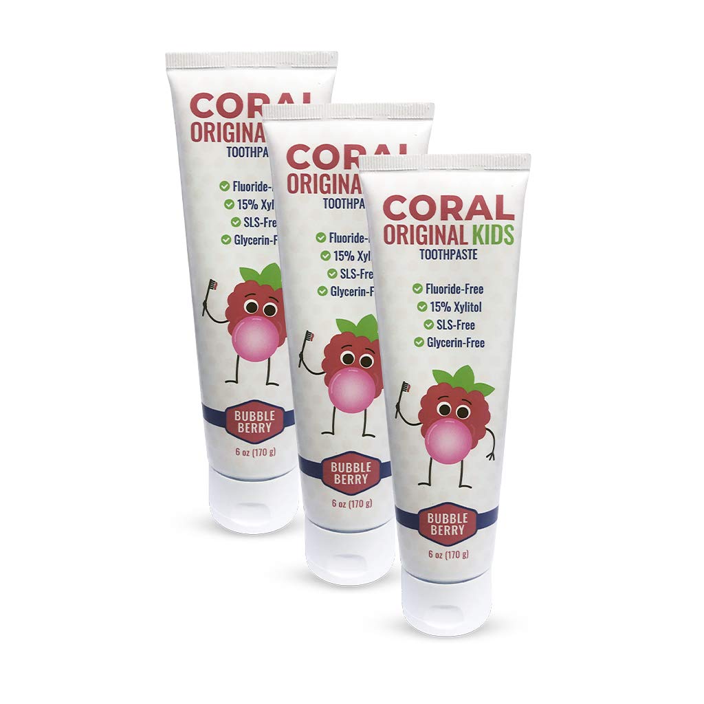 Coral White Kids Berry Bubblegum Toothpaste (6oz)