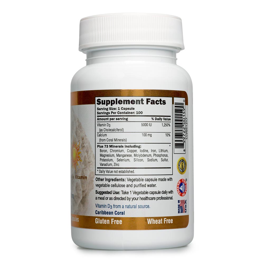 Coral Vitamin D3 Plus (100ct)
