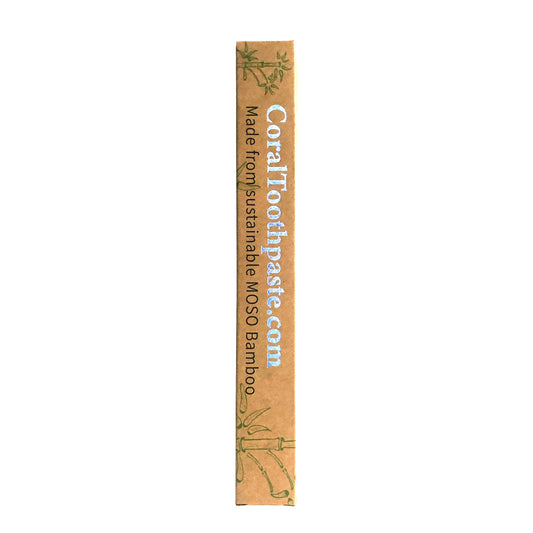 Natural and Organic Silver Bristle Bamboo Toothbrush - 1 Pack